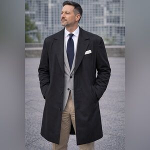 Perry Ellis “The Vital Perry” Jacket | Black Blazer | Classic Men’s Suit Jacket